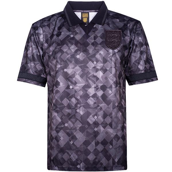 England anniversaire maillot vintage match de football rétro maillot de football sportswear homme noir no umbro 1990